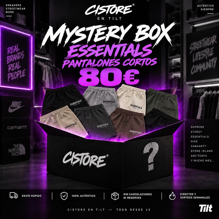 MYSTERY BOX ESSENTIALS – PANTALÓN CORTO 100% AUTÉNTICO 🔥 obraz 1